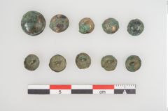 Foto von Bronzegewandbesatzknöpfchen (NHMW-PRAE-026681)